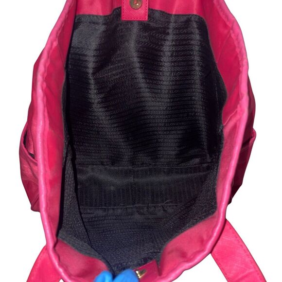 Y2K Victoria's Secret, Hot Pink Waxed Canvas Tote Bag - Picture 8 of 8